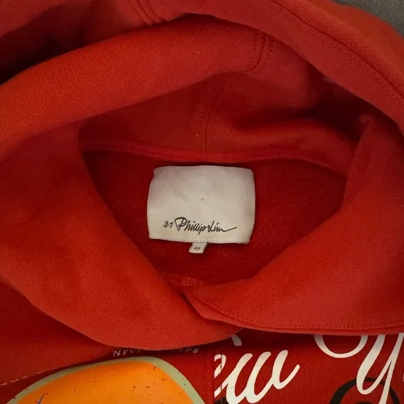 3.1 Phillip Lim We Are NY Front Wrap Hoodie NWOT - Picture 10 of 10